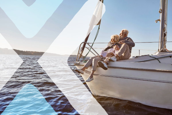 couple on sailboat